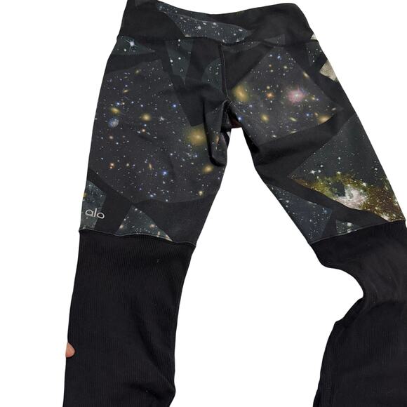 Alo leggings celestial top w stretchy lower part sz XS yoga fitted activewear - Picture 11 of 16